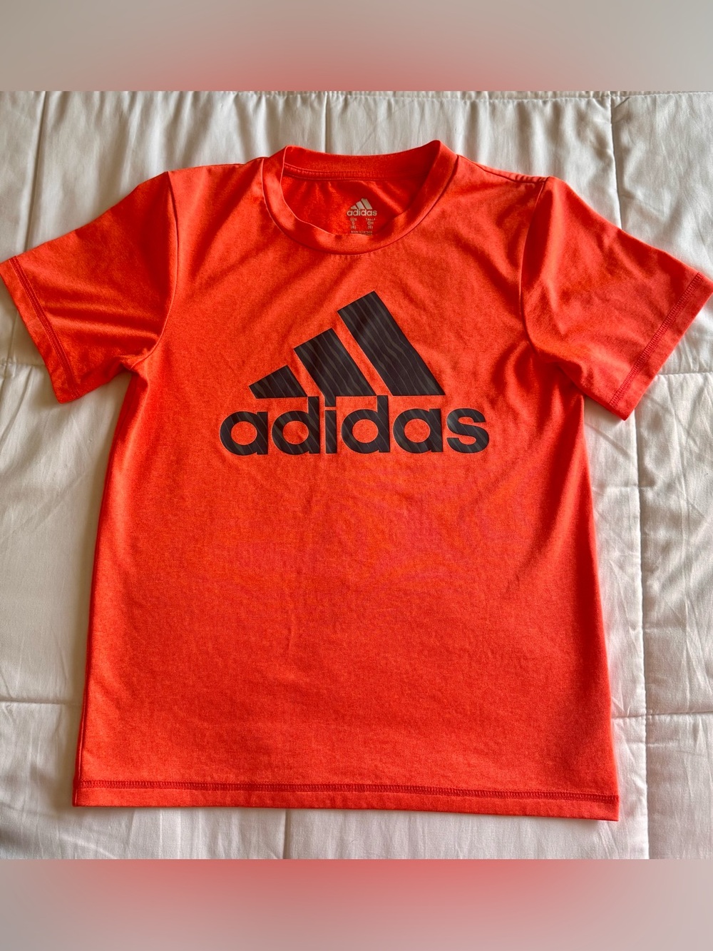 Boys Adidas Short Sleeve Shirt: Size 8